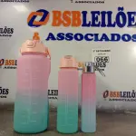 LOTE 066 - 01 KIT GARRAFA MOTIVACIONAL COM 03 PEÇAS. (NO ESTADO) ATENÇÃO! FAZER A VISITAÇÃO ANTES DE ARREMATAR, NÃO SABEMOS SE FUNCIONA. LEILÃO NÃO TEM GARANTIA E NEM DEVOLUÇÃO, SUJEITO A POSSÍVEIS AVARIAS VISÍVEIS/OCULTAS E/OU AUSÊNCIA DE COMPONENTES.