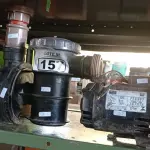 LOTE 157 - 02 BOMBAS D’AGUA MARCAS E MODELOS DIVERSOS. (NO ESTADO) ATENÇÃO! FAZER A VISITAÇÃO ANTES DE ARREMATAR, NÃO SABEMOS SE FUNCIONA. LEILÃO NÃO TEM GARANTIA E NEM DEVOLUÇÃO, SUJEITO A POSSÍVEIS AVARIAS VISÍVEIS/OCULTAS E/OU AUSÊNCIA DE COMPONENTES.