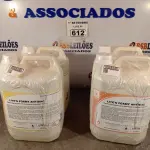 LOTE 612 - 20 LITROS DE SABONETE DE ESPUMA ANTISSÉPTICO. (NO ESTADO) ATENÇÃO! FAZER A VISITAÇÃO ANTES DE ARREMATAR, NÃO SABEMOS SE FUNCIONA. LEILÃO NÃO TEM GARANTIA E NEM DEVOLUÇÃO, SUJEITO A POSSÍVEIS AVARIAS VISÍVEIS/OCULTAS E/OU AUSÊNCIA DE COMPONENTES.