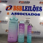 LOTE 091 - 01 KIT GARRAFA MOTIVACIONAL COM 03 PEÇAS. (NO ESTADO) ATENÇÃO! FAZER A VISITAÇÃO ANTES DE ARREMATAR, NÃO SABEMOS SE FUNCIONA. LEILÃO NÃO TEM GARANTIA E NEM DEVOLUÇÃO, SUJEITO A POSSÍVEIS AVARIAS VISÍVEIS/OCULTAS E/OU AUSÊNCIA DE COMPONENTES.