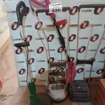 LOTE 620 - 02 ENCERADEIRAS E 02 CORTADORES DE GRAMA MARCAS E MODELOS DIVERSOS COM AVARIAS. (NO ESTADO) ATENÇÃO! FAZER A VISITAÇÃO ANTES DE ARREMATAR, NÃO SABEMOS SE FUNCIONA. LEILÃO NÃO TEM GARANTIA E NEM DEVOLUÇÃO, SUJEITO A POSSÍVEIS AVARIAS VISÍVEIS/OCULTAS E/OU AUSÊNCIA DE COMPONENTES.