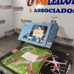 LOTE 616 - 01 DRONE E 01 QUADRICOPTERO COM AVARIAS. (NO ESTADO) ATENÇÃO! FAZER A VISITAÇÃO ANTES DE ARREMATAR, NÃO SABEMOS SE FUNCIONA. LEILÃO NÃO TEM GARANTIA E NEM DEVOLUÇÃO, SUJEITO A POSSÍVEIS AVARIAS VISÍVEIS/OCULTAS E/OU AUSÊNCIA DE COMPONENTES.