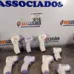 LOTE 016 - 10 TERMÔMETROS DIGITAL. (NO ESTADO) ATENÇÃO! FAZER A VISITAÇÃO ANTES DE ARREMATAR, NÃO SABEMOS SE FUNCIONA. LEILÃO NÃO TEM GARANTIA E NEM DEVOLUÇÃO, SUJEITO A POSSÍVEIS AVARIAS VISÍVEIS/OCULTAS E/OU AUSÊNCIA DE COMPONENTES.