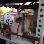 LOTE 184 - 01 MORSA. (NO ESTADO) ATENÇÃO! FAZER A VISITAÇÃO ANTES DE ARREMATAR, NÃO SABEMOS SE FUNCIONA. LEILÃO NÃO TEM GARANTIA E NEM DEVOLUÇÃO, SUJEITO A POSSÍVEIS AVARIAS VISÍVEIS/OCULTAS E/OU AUSÊNCIA DE COMPONENTES.