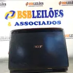 LOTE 003 - 01 NOTEBOOK MARCA ACER. (NO ESTADO) ATENÇÃO! FAZER A VISITAÇÃO ANTES DE ARREMATAR, NÃO SABEMOS SE FUNCIONA. LEILÃO NÃO TEM GARANTIA E NEM DEVOLUÇÃO, SUJEITO A POSSÍVEIS AVARIAS VISÍVEIS/OCULTAS E/OU AUSÊNCIA DE COMPONENTES.