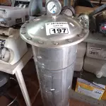 LOTE 197 - 01 FILTRO PARA PISCINA. (NO ESTADO) ATENÇÃO! FAZER A VISITAÇÃO ANTES DE ARREMATAR, NÃO SABEMOS SE FUNCIONA. LEILÃO NÃO TEM GARANTIA E NEM DEVOLUÇÃO, SUJEITO A POSSÍVEIS AVARIAS VISÍVEIS/OCULTAS E/OU AUSÊNCIA DE COMPONENTES.