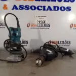 LOTE 193 - 01 TUPIA E 01 FURADEIRA. (NO ESTADO) ATENÇÃO! FAZER A VISITAÇÃO ANTES DE ARREMATAR, NÃO SABEMOS SE FUNCIONA. LEILÃO NÃO TEM GARANTIA E NEM DEVOLUÇÃO, SUJEITO A POSSÍVEIS AVARIAS VISÍVEIS/OCULTAS E/OU AUSÊNCIA DE COMPONENTES.