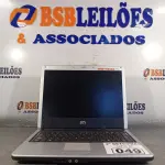 LOTE 049 - 01 NOTEBOOK MARCA SEMP TOSHIBA. (NO ESTADO) ATENÇÃO! FAZER A VISITAÇÃO ANTES DE ARREMATAR, NÃO SABEMOS SE FUNCIONA. LEILÃO NÃO TEM GARANTIA E NEM DEVOLUÇÃO, SUJEITO A POSSÍVEIS AVARIAS VISÍVEIS/OCULTAS E/OU AUSÊNCIA DE COMPONENTES.