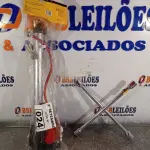 LOTE 024 - 01 BOMBA DE ENCHER PNEU MANUAL E 01 CHAVE DE RODA 17X29X21X23. (NO ESTADO) ATENÇÃO! FAZER A VISITAÇÃO ANTES DE ARREMATAR, NÃO SABEMOS SE FUNCIONA. LEILÃO NÃO TEM GARANTIA E NEM DEVOLUÇÃO, SUJEITO A POSSÍVEIS AVARIAS VISÍVEIS/OCULTAS E/OU AUSÊNCIA DE COMPONENTES.
