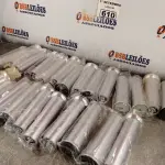 LOTE 610 - 01 LOTE COM VÁRIOS PÉS PARA GUARDA-ROUPAS. (NO ESTADO) ATENÇÃO! FAZER A VISITAÇÃO ANTES DE ARREMATAR, NÃO SABEMOS SE FUNCIONA. LEILÃO NÃO TEM GARANTIA E NEM DEVOLUÇÃO, SUJEITO A POSSÍVEIS AVARIAS VISÍVEIS/OCULTAS E/OU AUSÊNCIA DE COMPONENTES.