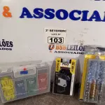 LOTE 103 - 01 MALETA 300 PEÇAS, KIT CHAVE TORK E KIT CHAVE CANHÃO. (NO ESTADO) ATENÇÃO! FAZER A VISITAÇÃO ANTES DE ARREMATAR, NÃO SABEMOS SE FUNCIONA. LEILÃO NÃO TEM GARANTIA E NEM DEVOLUÇÃO, SUJEITO A POSSÍVEIS AVARIAS VISÍVEIS/OCULTAS E/OU AUSÊNCIA DE COMPONENTES.