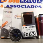 LOTE 063 - 01 COPO E 01 GARRAFA DIGITAL 500ML TÉRMICOS. (NO ESTADO) ATENÇÃO! FAZER A VISITAÇÃO ANTES DE ARREMATAR, NÃO SABEMOS SE FUNCIONA. LEILÃO NÃO TEM GARANTIA E NEM DEVOLUÇÃO, SUJEITO A POSSÍVEIS AVARIAS VISÍVEIS/OCULTAS E/OU AUSÊNCIA DE COMPONENTES.