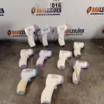 LOTE 016 - 10 TERMÔMETROS DIGITAL. (NO ESTADO) ATENÇÃO! FAZER A VISITAÇÃO ANTES DE ARREMATAR, NÃO SABEMOS SE FUNCIONA. LEILÃO NÃO TEM GARANTIA E NEM DEVOLUÇÃO, SUJEITO A POSSÍVEIS AVARIAS VISÍVEIS/OCULTAS E/OU AUSÊNCIA DE COMPONENTES.