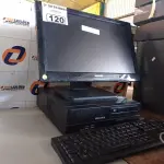 LOTE 120 - 01 CPU, 01 MONITOR E 01 TECLADO. (NO ESTADO) ATENÇÃO! FAZER A VISITAÇÃO ANTES DE ARREMATAR, NÃO SABEMOS SE FUNCIONA. LEILÃO NÃO TEM GARANTIA E NEM DEVOLUÇÃO, SUJEITO A POSSÍVEIS AVARIAS VISÍVEIS/OCULTAS E/OU AUSÊNCIA DE COMPONENTES.
