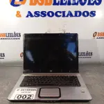 LOTE 002 - 01 NOTEBOOK MARCA HP MODELO PAVILON DV6000. (NO ESTADO) ATENÇÃO! FAZER A VISITAÇÃO ANTES DE ARREMATAR, NÃO SABEMOS SE FUNCIONA. LEILÃO NÃO TEM GARANTIA E NEM DEVOLUÇÃO, SUJEITO A POSSÍVEIS AVARIAS VISÍVEIS/OCULTAS E/OU AUSÊNCIA DE COMPONENTES.