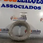 LOTE 165 - 01 ROLO DE CABO FLEXÍVEL 100M 1X2,5MM NA COR CINZA(NOVO). (NO ESTADO) ATENÇÃO! FAZER A VISITAÇÃO ANTES DE ARREMATAR, NÃO SABEMOS SE FUNCIONA. LEILÃO NÃO TEM GARANTIA E NEM DEVOLUÇÃO, SUJEITO A POSSÍVEIS AVARIAS VISÍVEIS/OCULTAS E/OU AUSÊNCIA DE COMPONENTES.