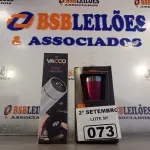 LOTE 073 - 01 COPO E 01 GARRAFA DIGITAL 500ML TÉRMICOS. (NO ESTADO) ATENÇÃO! FAZER A VISITAÇÃO ANTES DE ARREMATAR, NÃO SABEMOS SE FUNCIONA. LEILÃO NÃO TEM GARANTIA E NEM DEVOLUÇÃO, SUJEITO A POSSÍVEIS AVARIAS VISÍVEIS/OCULTAS E/OU AUSÊNCIA DE COMPONENTES.