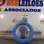 LOTE 235 - 01 ROLO DE CABO FLEXÍVEL 100M 1X2,5MM NA COR AZUL(NOVO). (NO ESTADO) ATENÇÃO! FAZER A VISITAÇÃO ANTES DE ARREMATAR, NÃO SABEMOS SE FUNCIONA. LEILÃO NÃO TEM GARANTIA E NEM DEVOLUÇÃO, SUJEITO A POSSÍVEIS AVARIAS VISÍVEIS/OCULTAS E/OU AUSÊNCIA DE COMPONENTES.