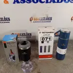LOTE 071 - 01 GARRAFA TÉRMICA 500ML E 01 COPO DE CERVEJA 220ML. (NO ESTADO) ATENÇÃO! FAZER A VISITAÇÃO ANTES DE ARREMATAR, NÃO SABEMOS SE FUNCIONA. LEILÃO NÃO TEM GARANTIA E NEM DEVOLUÇÃO, SUJEITO A POSSÍVEIS AVARIAS VISÍVEIS/OCULTAS E/OU AUSÊNCIA DE COMPONENTES.
