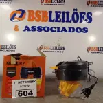 LOTE 604 - 01 ESPREMEDOR FRUITMAX MALLORY 1,20L DE CAPACIDADE 127V. (NO ESTADO) ATENÇÃO! FAZER A VISITAÇÃO ANTES DE ARREMATAR, NÃO SABEMOS SE FUNCIONA. LEILÃO NÃO TEM GARANTIA E NEM DEVOLUÇÃO, SUJEITO A POSSÍVEIS AVARIAS VISÍVEIS/OCULTAS E/OU AUSÊNCIA DE COMPONENTES.