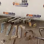 LOTE 609 - 01 LOTE COM VÁRIAS FECHADURAS MARCAS E MODELOS DIVERSOS. (NO ESTADO) ATENÇÃO! FAZER A VISITAÇÃO ANTES DE ARREMATAR, NÃO SABEMOS SE FUNCIONA. LEILÃO NÃO TEM GARANTIA E NEM DEVOLUÇÃO, SUJEITO A POSSÍVEIS AVARIAS VISÍVEIS/OCULTAS E/OU AUSÊNCIA DE COMPONENTES.