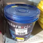 LOTE 598 - 01 BALDE DE REVESTIMENTO TEXTURIZADO HIDRORREPELENTE ANTIMOFO COR BRANCO BASE 25KG. (NO ESTADO) ATENÇÃO! FAZER A VISITAÇÃO ANTES DE ARREMATAR, NÃO SABEMOS SE FUNCIONA. LEILÃO NÃO TEM GARANTIA E NEM DEVOLUÇÃO, SUJEITO A POSSÍVEIS AVARIAS VISÍVEIS/OCULTAS E/OU AUSÊNCIA DE COMPONENTES.