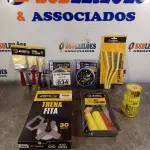 LOTE 034 - 01 TRENA 30METROS, ESCOVA DE AÇO, PINCEIS, KIT PINTURA, 02 DISCOS E 01 KIT BROCA. (NO ESTADO) ATENÇÃO! FAZER A VISITAÇÃO ANTES DE ARREMATAR, NÃO SABEMOS SE FUNCIONA. LEILÃO NÃO TEM GARANTIA E NEM DEVOLUÇÃO, SUJEITO A POSSÍVEIS AVARIAS VISÍVEIS/OCULTAS E/OU AUSÊNCIA DE COMPONENTES.