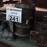 LOTE 241 - 01 BOMBA D’AGUA E 02 MOTORES ELÉTRICOS. (NO ESTADO) ATENÇÃO! FAZER A VISITAÇÃO ANTES DE ARREMATAR, NÃO SABEMOS SE FUNCIONA. LEILÃO NÃO TEM GARANTIA E NEM DEVOLUÇÃO, SUJEITO A POSSÍVEIS AVARIAS VISÍVEIS/OCULTAS E/OU AUSÊNCIA DE COMPONENTES.