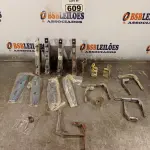 LOTE 609 - 01 LOTE COM VÁRIAS FECHADURAS MARCAS E MODELOS DIVERSOS. (NO ESTADO) ATENÇÃO! FAZER A VISITAÇÃO ANTES DE ARREMATAR, NÃO SABEMOS SE FUNCIONA. LEILÃO NÃO TEM GARANTIA E NEM DEVOLUÇÃO, SUJEITO A POSSÍVEIS AVARIAS VISÍVEIS/OCULTAS E/OU AUSÊNCIA DE COMPONENTES.