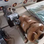 LOTE 400 - 02 BOMBAS D’AGUA. (NO ESTADO) ATENÇÃO! FAZER A VISITAÇÃO ANTES DE ARREMATAR, NÃO SABEMOS SE FUNCIONA. LEILÃO NÃO TEM GARANTIA E NEM DEVOLUÇÃO, SUJEITO A POSSÍVEIS AVARIAS VISÍVEIS/OCULTAS E/OU AUSÊNCIA DE COMPONENTES.