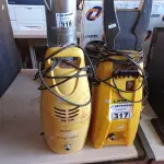 LOTE 317 - 02 LAVADORAS DE ALTA PRESSÃO MARCAS E MODELOS DIVERSOS. (NO ESTADO) ATENÇÃO! FAZER A VISITAÇÃO ANTES DE ARREMATAR, NÃO SABEMOS SE FUNCIONA. LEILÃO NÃO TEM GARANTIA E NEM DEVOLUÇÃO, SUJEITO A POSSÍVEIS AVARIAS VISÍVEIS/OCULTAS E/OU AUSÊNCIA DE COMPONENTES.