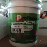 LOTE 518 - 01 BALDE DE TINTA ACRÍLICA 18L NA COR CONCRETO FOSCO. (NO ESTADO) ATENÇÃO! FAZER A VISITAÇÃO ANTES DE ARREMATAR, NÃO SABEMOS SE FUNCIONA. LEILÃO NÃO TEM GARANTIA E NEM DEVOLUÇÃO, SUJEITO A POSSÍVEIS AVARIAS VISÍVEIS/OCULTAS E/OU AUSÊNCIA DE COMPONENTES.
