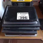 LOTE 396 - 06 NOTEBOOK’S E 02 NETBOOK’S MARCAS E MODELOS DIVERSOS PARA RETIRADA DE PEÇAS. (NO ESTADO) ATENÇÃO! FAZER A VISITAÇÃO ANTES DE ARREMATAR, NÃO SABEMOS SE FUNCIONA. LEILÃO NÃO TEM GARANTIA E NEM DEVOLUÇÃO, SUJEITO A POSSÍVEIS AVARIAS VISÍVEIS/OCULTAS E/OU AUSÊNCIA DE COMPONENTES.
