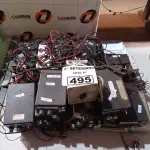 LOTE 495 - 01 LOTE COM EQUIPAMENTOS ELETRÔNICOS DIVERSOS. (NO ESTADO) ATENÇÃO! FAZER A VISITAÇÃO ANTES DE ARREMATAR, NÃO SABEMOS SE FUNCIONA. LEILÃO NÃO TEM GARANTIA E NEM DEVOLUÇÃO, SUJEITO A POSSÍVEIS AVARIAS VISÍVEIS/OCULTAS E/OU AUSÊNCIA DE COMPONENTES.