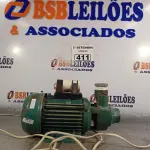 LOTE 411 - 01 BOMBA D’AGUA. (NO ESTADO) ATENÇÃO! FAZER A VISITAÇÃO ANTES DE ARREMATAR, NÃO SABEMOS SE FUNCIONA. LEILÃO NÃO TEM GARANTIA E NEM DEVOLUÇÃO, SUJEITO A POSSÍVEIS AVARIAS VISÍVEIS/OCULTAS E/OU AUSÊNCIA DE COMPONENTES.