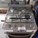 LOTE 304 - 01 FOGÃO A GÁS 04 BOCAS MARCA BRASTEMP. (NO ESTADO) ATENÇÃO! FAZER A VISITAÇÃO ANTES DE ARREMATAR, NÃO SABEMOS SE FUNCIONA. LEILÃO NÃO TEM GARANTIA E NEM DEVOLUÇÃO, SUJEITO A POSSÍVEIS AVARIAS VISÍVEIS/OCULTAS E/OU AUSÊNCIA DE COMPONENTES.