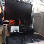 LOTE 278 - 01 CPU, 01 MONITOR E 01 TECLADO. (NO ESTADO) ATENÇÃO! FAZER A VISITAÇÃO ANTES DE ARREMATAR, NÃO SABEMOS SE FUNCIONA. LEILÃO NÃO TEM GARANTIA E NEM DEVOLUÇÃO, SUJEITO A POSSÍVEIS AVARIAS VISÍVEIS/OCULTAS E/OU AUSÊNCIA DE COMPONENTES.
