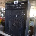 LOTE 308 - 01 CAIXA DE SOM AMPLIFICADA SEM OS ALTO-FALANTES. (NO ESTADO) ATENÇÃO! FAZER A VISITAÇÃO ANTES DE ARREMATAR, NÃO SABEMOS SE FUNCIONA. LEILÃO NÃO TEM GARANTIA E NEM DEVOLUÇÃO, SUJEITO A POSSÍVEIS AVARIAS VISÍVEIS/OCULTAS E/OU AUSÊNCIA DE COMPONENTES.