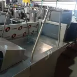 LOTE 485 - 01 BALCÃO REFRIGERADO EM INOX. (NO ESTADO) ATENÇÃO! FAZER A VISITAÇÃO ANTES DE ARREMATAR, NÃO SABEMOS SE FUNCIONA. LEILÃO NÃO TEM GARANTIA E NEM DEVOLUÇÃO, SUJEITO A POSSÍVEIS AVARIAS VISÍVEIS/OCULTAS E/OU AUSÊNCIA DE COMPONENTES.
