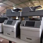 LOTE 392 - 02 IMPRESSORAS MULTIFUNCIONAL MARCAS LEXMARK MODELO X656-DE. (NO ESTADO) ATENÇÃO! FAZER A VISITAÇÃO ANTES DE ARREMATAR, NÃO SABEMOS SE FUNCIONA. LEILÃO NÃO TEM GARANTIA E NEM DEVOLUÇÃO, SUJEITO A POSSÍVEIS AVARIAS VISÍVEIS/OCULTAS E/OU AUSÊNCIA DE COMPONENTES.