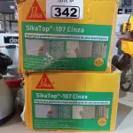 LOTE 342 - 02 CAIXAS DE SIKA TOP-107 CINZA, ARGAMASSA POLIMÉRICA IMPERMEABILIZANTE DE ALTO DESEMPENHO. (NO ESTADO) ATENÇÃO! FAZER A VISITAÇÃO ANTES DE ARREMATAR, NÃO SABEMOS SE FUNCIONA. LEILÃO NÃO TEM GARANTIA E NEM DEVOLUÇÃO, SUJEITO A POSSÍVEIS AVARIAS VISÍVEIS/OCULTAS E/OU AUSÊNCIA DE COMPONENTES.
