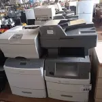 LOTE 456 - 03 IMPRESSORAS SENDO 01 MULTIFUNCIONAL MARCA LEXMARK MODELO X656-DE. (NO ESTADO) ATENÇÃO! FAZER A VISITAÇÃO ANTES DE ARREMATAR, NÃO SABEMOS SE FUNCIONA. LEILÃO NÃO TEM GARANTIA E NEM DEVOLUÇÃO, SUJEITO A POSSÍVEIS AVARIAS VISÍVEIS/OCULTAS E/OU AUSÊNCIA DE COMPONENTES.