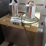 LOTE 482 - 01 REFRESQUEIRA MARCA IBBL INCOMPLETA. (NO ESTADO) ATENÇÃO! FAZER A VISITAÇÃO ANTES DE ARREMATAR, NÃO SABEMOS SE FUNCIONA. LEILÃO NÃO TEM GARANTIA E NEM DEVOLUÇÃO, SUJEITO A POSSÍVEIS AVARIAS VISÍVEIS/OCULTAS E/OU AUSÊNCIA DE COMPONENTES.
