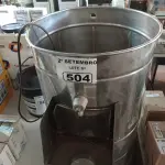 LOTE 504 - 01 DESCASCADOR DE BATATAS INDUSTRIAL. (NO ESTADO) ATENÇÃO! FAZER A VISITAÇÃO ANTES DE ARREMATAR, NÃO SABEMOS SE FUNCIONA. LEILÃO NÃO TEM GARANTIA E NEM DEVOLUÇÃO, SUJEITO A POSSÍVEIS AVARIAS VISÍVEIS/OCULTAS E/OU AUSÊNCIA DE COMPONENTES.