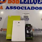 LOTE 586 - 01 SAMSUNG GALAXY TAB-E E 01 CARREGADOR MOTOROLA. (NO ESTADO) ATENÇÃO! FAZER A VISITAÇÃO ANTES DE ARREMATAR, NÃO SABEMOS SE FUNCIONA. LEILÃO NÃO TEM GARANTIA E NEM DEVOLUÇÃO, SUJEITO A POSSÍVEIS AVARIAS VISÍVEIS/OCULTAS E/OU AUSÊNCIA DE COMPONENTES.