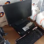 LOTE 394 - 01 CPU, 01 MONITOR E 02 TECLADOS. (NO ESTADO) ATENÇÃO! FAZER A VISITAÇÃO ANTES DE ARREMATAR, NÃO SABEMOS SE FUNCIONA. LEILÃO NÃO TEM GARANTIA E NEM DEVOLUÇÃO, SUJEITO A POSSÍVEIS AVARIAS VISÍVEIS/OCULTAS E/OU AUSÊNCIA DE COMPONENTES.