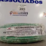 LOTE 285 - 01 ROLO DE CABO FLEXÍVEL 100M 1X10MM NA COR VERDE(NOVO). (NO ESTADO) ATENÇÃO! FAZER A VISITAÇÃO ANTES DE ARREMATAR, NÃO SABEMOS SE FUNCIONA. LEILÃO NÃO TEM GARANTIA E NEM DEVOLUÇÃO, SUJEITO A POSSÍVEIS AVARIAS VISÍVEIS/OCULTAS E/OU AUSÊNCIA DE COMPONENTES.