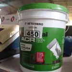 LOTE 450 - 01 BALDE DE TINTA ACRÍLICA 18L NA COR CONCRETO FOSCO. (NO ESTADO) ATENÇÃO! FAZER A VISITAÇÃO ANTES DE ARREMATAR, NÃO SABEMOS SE FUNCIONA. LEILÃO NÃO TEM GARANTIA E NEM DEVOLUÇÃO, SUJEITO A POSSÍVEIS AVARIAS VISÍVEIS/OCULTAS E/OU AUSÊNCIA DE COMPONENTES.