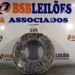 LOTE 295 - 01 ROLO DE CABO FLEXÍVEL 100M 1X10MM NA COR PRETA(NOVO). (NO ESTADO) ATENÇÃO! FAZER A VISITAÇÃO ANTES DE ARREMATAR, NÃO SABEMOS SE FUNCIONA. LEILÃO NÃO TEM GARANTIA E NEM DEVOLUÇÃO, SUJEITO A POSSÍVEIS AVARIAS VISÍVEIS/OCULTAS E/OU AUSÊNCIA DE COMPONENTES.