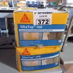 LOTE 372 - 02 CAIXAS DE SIKA TOP-100, REVESTIMENTO IMPERMEABILIZANTE SEMI-FLEXIVEL. (NO ESTADO) ATENÇÃO! FAZER A VISITAÇÃO ANTES DE ARREMATAR, NÃO SABEMOS SE FUNCIONA. LEILÃO NÃO TEM GARANTIA E NEM DEVOLUÇÃO, SUJEITO A POSSÍVEIS AVARIAS VISÍVEIS/OCULTAS E/OU AUSÊNCIA DE COMPONENTES.